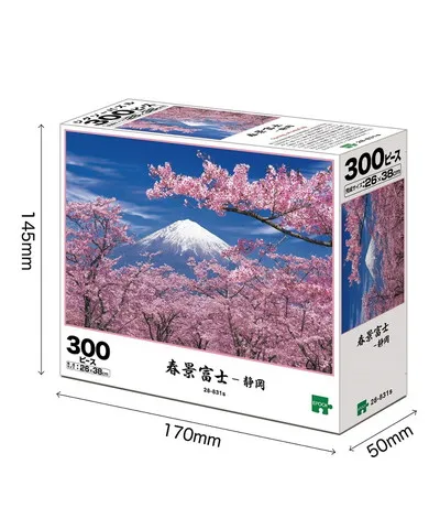 28-831s 春景富士ー静岡