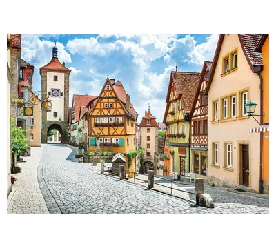 【メーカー取寄】31-009 中世の宝石箱ローテンブルク－ドイツ