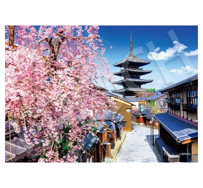 【メーカー取寄】52-805 桜咲く八坂の塔―京都