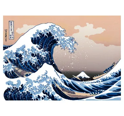 【メーカー取寄】54-005 神奈川沖浪裏＜冨嶽三十六景＞