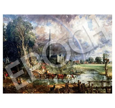 【メーカー取寄】54-100 牧草地から見たソールズベリー大聖堂