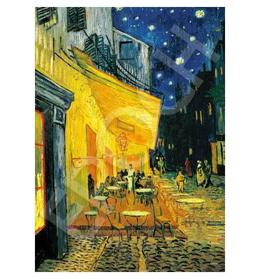 54-230 夜のカフェテラス