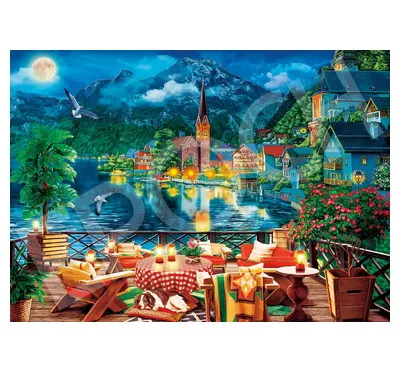 【メーカー取寄】54-301 ハルシュタット湖畔の夕べ