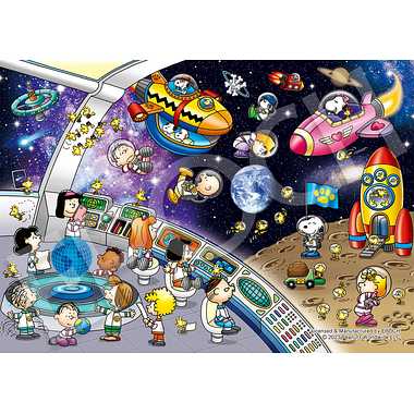 【メーカー取寄】55-602 クリアカット　スヌーピー　スペーストラベル