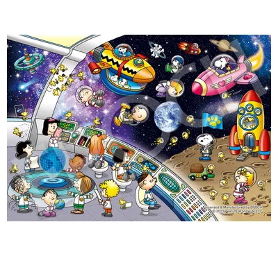 【メーカー取寄】55-602 クリアカット　スヌーピー　スペーストラベル