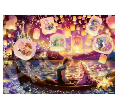 【メーカー取寄】72-401 エモーショナルストーリーシリーズ 塔の上のラプンツェル １０８ピース