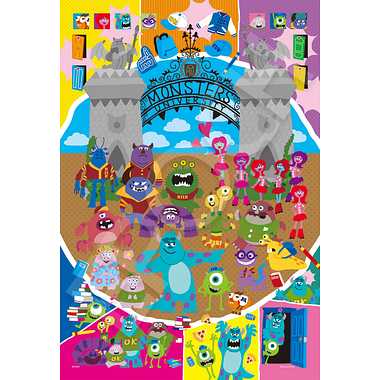 【メーカー取寄】73-311 Ｍｏｎｓｔｅｒｓ　Ｕｎｉｖｅｒｓｉｔｙ　－Ｏｎ　Ｃａｍｐｕｓ－