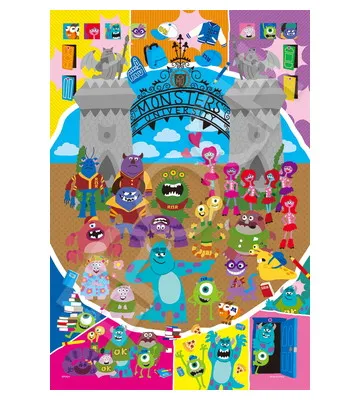 【メーカー取寄】73-311 Ｍｏｎｓｔｅｒｓ　Ｕｎｉｖｅｒｓｉｔｙ　－Ｏｎ　Ｃａｍｐｕｓ－
