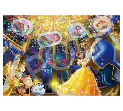 【メーカー取寄】73-313 エモーショナルストーリーシリーズ美女と野獣 300ピース