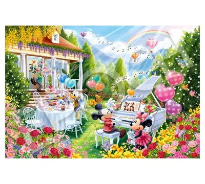 【メーカー取寄】73-410s Mickey & Friends -Melody of Love-(ミッキー&フレンズ -メロディオブラブ-) 300ピース