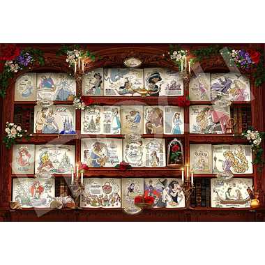 【メーカー取寄】97-008 Ｂｏｏｋｓｈｅｌｆ　／　Ｄｉｓｎｅｙ　Ｐｒｉｎｃｅｓｓ