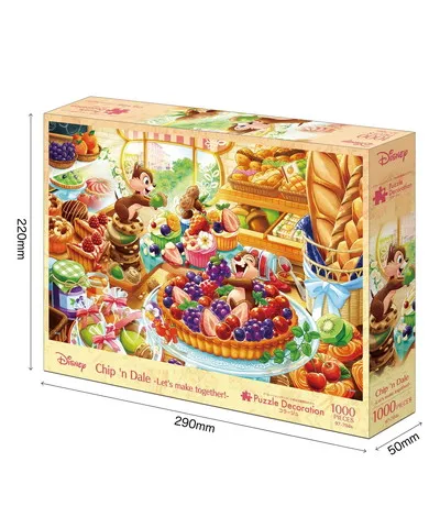 【メーカー取寄】97-704s Ｃｈｉｐ　’ｎ　Ｄａｌｅ　－Ｌｅｔ’ｓ　ｍａｋｅ　ｔｏｇｅｔｈｅｒ！－　１０００ピース