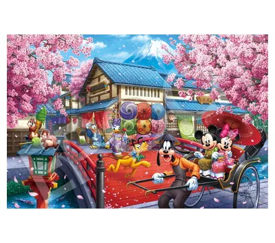 【メーカー取寄】97-705s Ｍｉｃｋｅｙ＆Ｆｒｉｅｎｄｓ　－ＳＡＫＵＲＡ　Ｊｏｕｒｎｅｙ－　（ミッキー＆フレンズ －桜ジャーニー－）