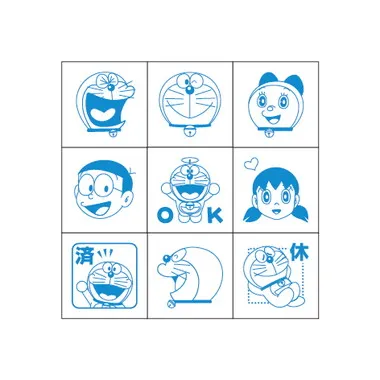 【メーカー取寄】CK9-009 チェックスタンプ ドラえもん