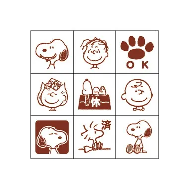 【メーカー取寄】CK9-015 チェックスタンプ スヌーピー