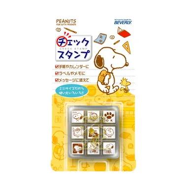 【メーカー取寄】CK9-015 チェックスタンプ スヌーピー