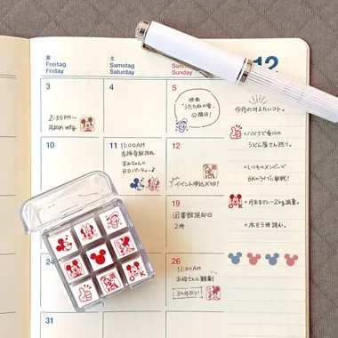 |メーカー品切れ中|【メーカー取寄】CK9-050 ミッキー＆フレンズ　チェックスタンプ