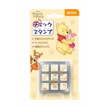 【メーカー取寄】CK9-051 くまのプーさん　チェックスタンプ