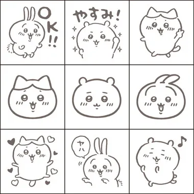 【メーカー取寄】CK9-056 ちいかわ　チェックスタンプ