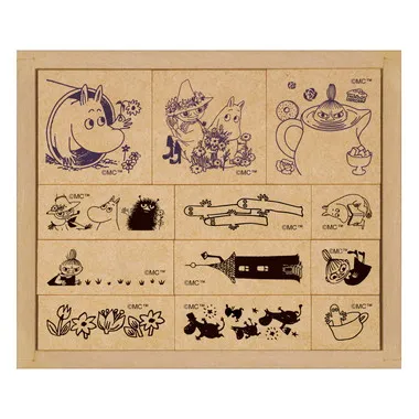 【メーカー取寄】SOH-012 はんこセット　Moomin
