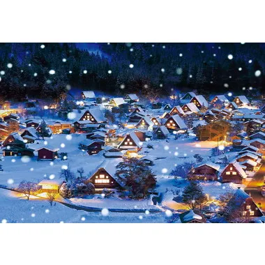 【メーカー取寄】31-490 雪降る白川郷