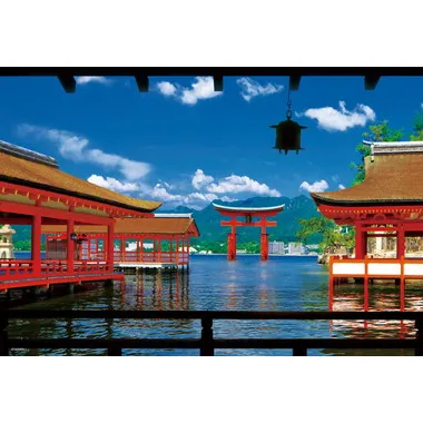 【メーカー取寄】33-124 厳島神社