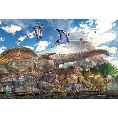 【メーカー取寄】40-007 恐竜大きさ比べ