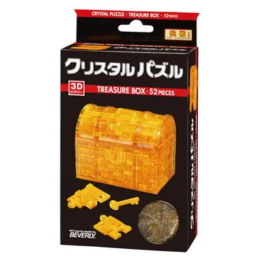 【メーカー取寄】50088 クリスタルパズル　トレジャーボックス
