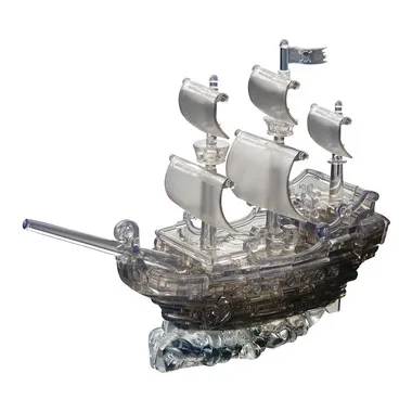 【メーカー取寄】50141 クリスタルパズル　パイレーツシップ　ブラック