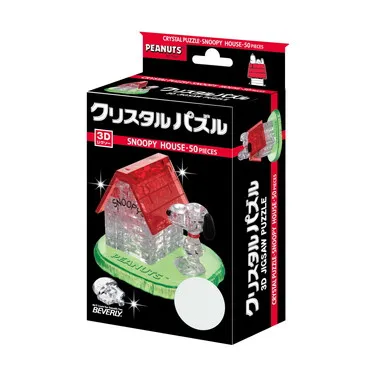 【メーカー取寄】50154 クリスタルパズル　スヌーピーハウス