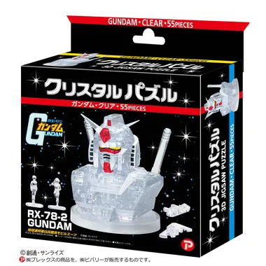 |メーカー品切れ中|【メーカー取寄】50198 クリスタルパズル　ガンダム・クリア