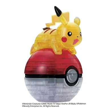 【メーカー取寄】CP3-019 クリスタルパズル　ピカチュウ&モンスターボール