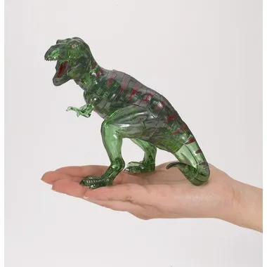 50227 クリスタルパズル　T-REX・グリーン