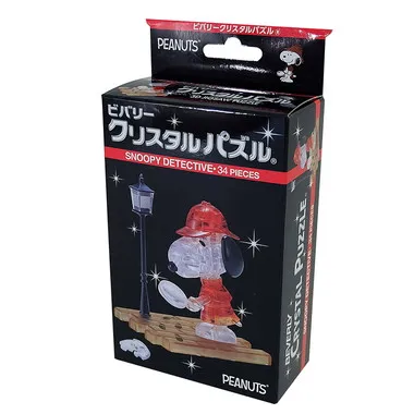 【メーカー取寄】50231 クリスタルパズル　スヌーピー探偵
