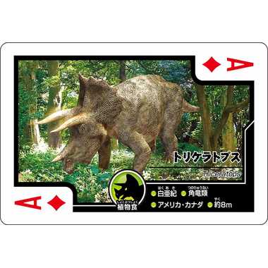 【メーカー取寄】TRA-067 恐竜トランプ