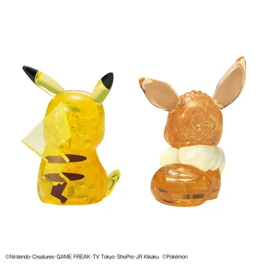 クリスタルパズル　ピカチュウ＆イーブイ