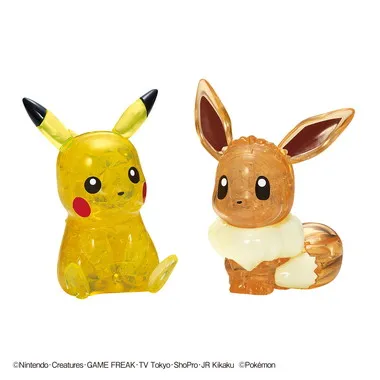 クリスタルパズル　ピカチュウ＆イーブイ