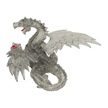 |メーカー品切れ中|【メーカー取寄】 クリスタルパズル　ブラック ドラゴン