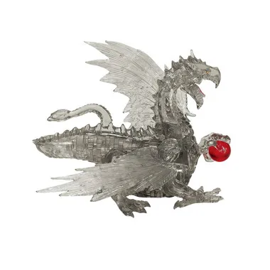|メーカー品切れ中|【メーカー取寄】 クリスタルパズル　ブラック ドラゴン