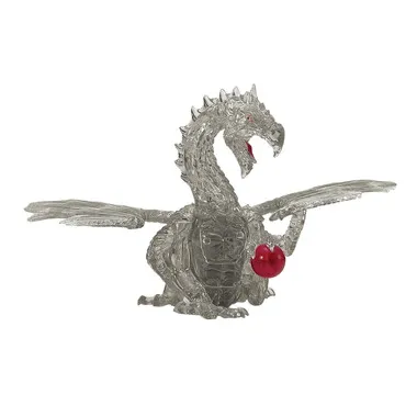 |メーカー品切れ中|【メーカー取寄】 クリスタルパズル　ブラック ドラゴン