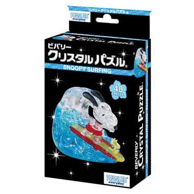 【メーカー取寄】50258 クリスタルパズル スヌーピー サーフィン