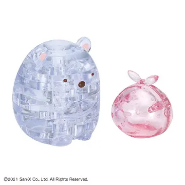 【メーカー取寄】クリスタルパズル すみっコぐらし しろくま&ふろしき