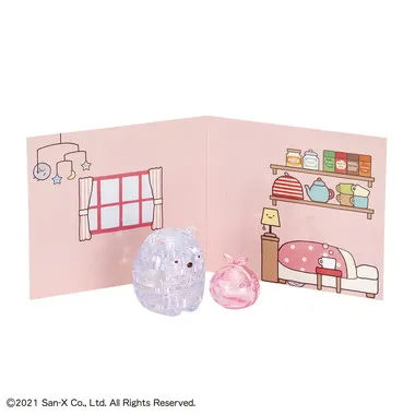 【メーカー取寄】クリスタルパズル すみっコぐらし しろくま&ふろしき