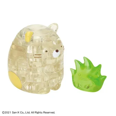 【メーカー取寄】クリスタルパズル すみっコぐらし ねこ&ざっそう