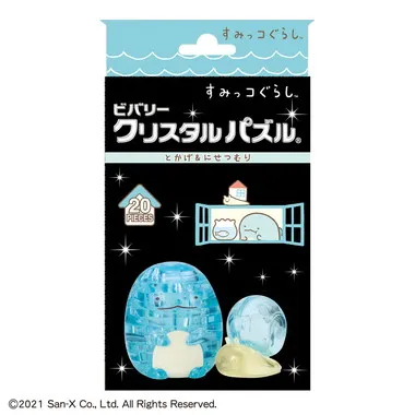 【メーカー取寄】クリスタルパズル すみっコぐらし とかげ&にせつむり