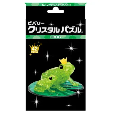 【メーカー取寄】50273 クリスタルパズル　カエル