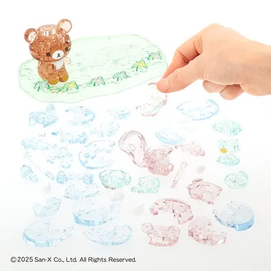 【メーカー取寄】50315 クリスタルパズル　チャイロイコグマとおともだち