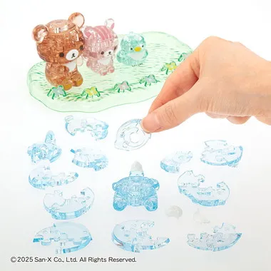【メーカー取寄】50315 クリスタルパズル　チャイロイコグマとおともだち