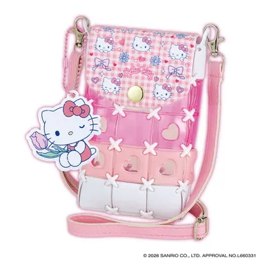 PCR-057 パチェリエ ハローキティ スマホショルダー