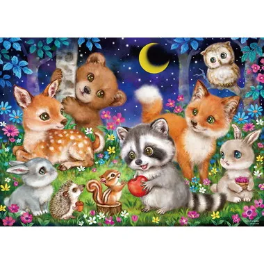 【メーカー取寄】66-222 森の動物たち